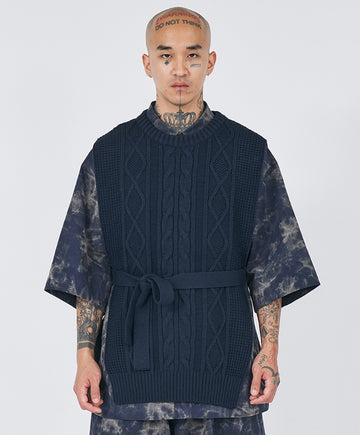 23SS Strap Knit Vest